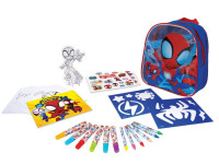 as kids 1023-68103 set de desen în rucsac "marvel spidey"