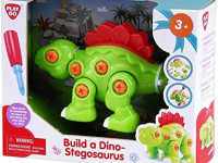 playgo 2046 set de joc "asamblați un dinozaur: stegosaurus”