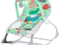 chipolino Шезлонг "baby spa" shebs02302gr(до 9 кг.) зелёный