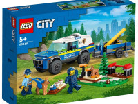 lego city 60369 Конструктор "Мобильная школа полицейских собак" (178 дет.)