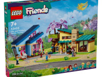 lego friends 42620 constructor "casele familiale ale lui olly si paisley" (1126 el.)