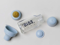 bibs biberon din sticlă (110 ml) baby blue