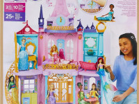 disney princess hlw29 casă de păpuși "castelul de vis" cu 25 de accesorii