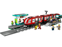 lego city 60423 constructor "statie si tramvai in centrul orasului" (811el.)