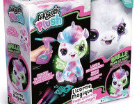 canal toys 274cl Игрушка-раскраска airbrush plush Единорог светящийся в темноте