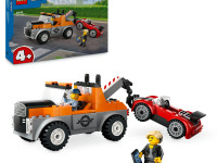 lego city 60435 Конструктор "Эвакуатор и ремонт спортивных авто" (101 дет.)