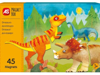 as kids 1029-64066 set magnetic "dinozauri"