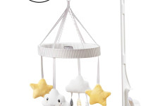 nuby id99828 Карусель плюшевая "cloud & star" (0 м+)