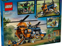 lego city 60437 Конструктор "Вертолет Исследователь джунглей в базовом лагере" (881 дет.)