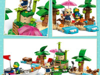 lego animal crossing  77048 constructor "turul de insula in barca al lui kapp`n" (233 el.)