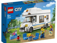 lego city 60283 constructor "vacanță într-o casă mobilă" (190 el.)