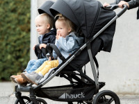 hauck carucior pentru gemeni uptown duo melange black