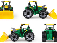 lena 02123 jucărie "tractor mare cu remorcă" (108 cm).