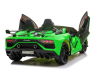 kikkaboo 31006050363 masina electrica pentru copii "lamborghini aventador svj" (verde)