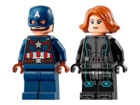 lego marvel 76260 constructor " black widow și captain america pe motociclete" (130el.)