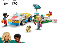 lego friends 42609 constructor "masina electrica si incarcator" (170 el.)