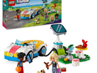 lego friends 42609 constructor "masina electrica si incarcator" (170 el.)