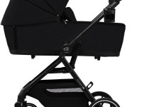 kinderkraft cărucior 2-in-1 yoxi negru