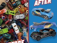 hot wheels hwcc15 mașină de curse -garaj 2in1