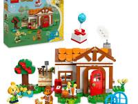 lego animal crossing 77049 constructor "vizita la domiciliu a isabellei" (389 el.)