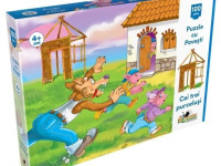 noriel nor2754 puzzle "cei trei purcelusi" (100 el.)