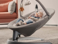 nuna se10306inkgl Шезлонг "leaf grow" (до 60 кг.) чёрный