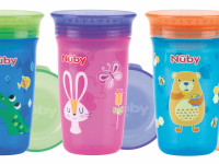 nuby nv0414002 Поильник 360° "wonder cu" (6 м+) 300 мл.