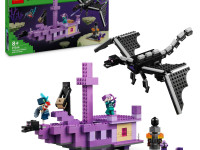 lego minecraft  21264 constructor "dragon ender si corabia din end" (657 el.)