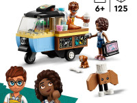 lego friends 42606 constructor "brutaria pe roti" (125 el.)