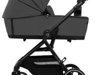 kinderkraft cărucior 2-in-1 yoxi gri