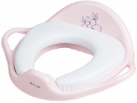 tega baby reductor pentru toaleta moale "bunny" kr-020-104 roz