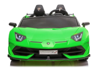 kikkaboo 31006050363 masina electrica pentru copii "lamborghini aventador svj" (verde)