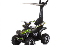 chipolino mașină cu mâner  atv rocahc02307wg alb\verde