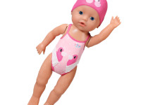 zapf creation 835302 păpuşă baby born swimming lizzie (30 cm)