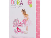 chipolino carucior pentru papusi "dora" kzkdr02402he hearts