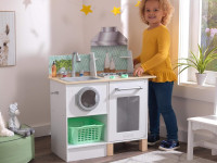 kidkraft 10230-msn  bucătărie pentru copii "whisk & wash"