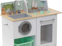 kidkraft 10230-msn  bucătărie pentru copii "whisk & wash"