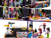 lego friends  42619 constructor "autocar de turneu pentru staruri pop" (845 el.)