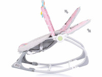 chipolino Шезлонг "baby spa" shebs02303pi (до 9 кг.) розовый