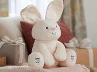 gund 6052939 jucărie interactivă "bunny flora" (30 cm.)