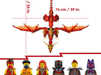 lego ninjago 71822 Конструктор "Исходный Дракон Движения" (1716 дет.)