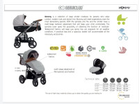 babyactive cărucior 2 în 1 mommy classic black magic