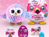 zuru pets alive 9537z jucărie interactivă "chirpy birds"