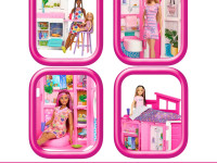 barbie hrj76 set de joc "casa de vacanță barbie"