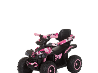 chipolino Машина atv rocahc02308wp белый\розовый