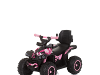 chipolino Машина atv rocahc02308wp белый\розовый