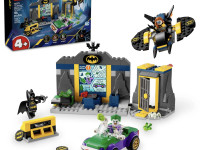 lego super heroes 76272 constructor "peștera cu batman, batgirl și joker" (184 el.)