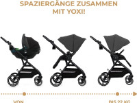 kinderkraft carucior yoxi gri