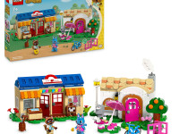 lego animal crossing 77050 constructor "nook`s cranny si casa lui rosie" (535 el.)