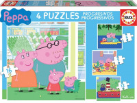 educa 15918 puzzle "peppa pig" (6/9/12/16 el.)